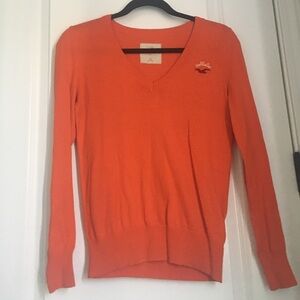 Orange sweater